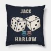 Dice Jack Harlow Throw Pillow Official Cow Anime Merch