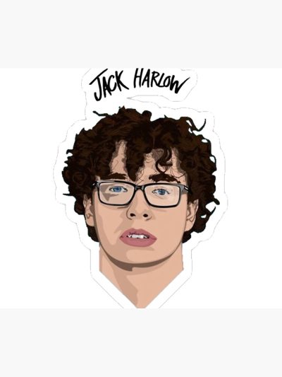 Jack Harlow. Sticker Tapestry Official Cow Anime Merch