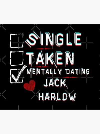 Mentally Dating Jack Harlow Tapestry Official Cow Anime Merch