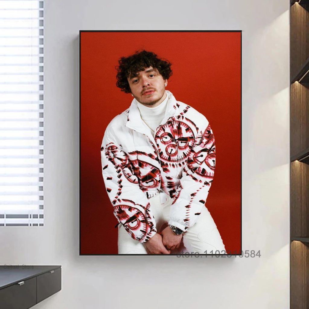 jack harlow poster Wall Art Canvas Posters Decoration Art Poster Personalized Gift Modern Family bedroom Painting 10 - Jack Harlow Shop