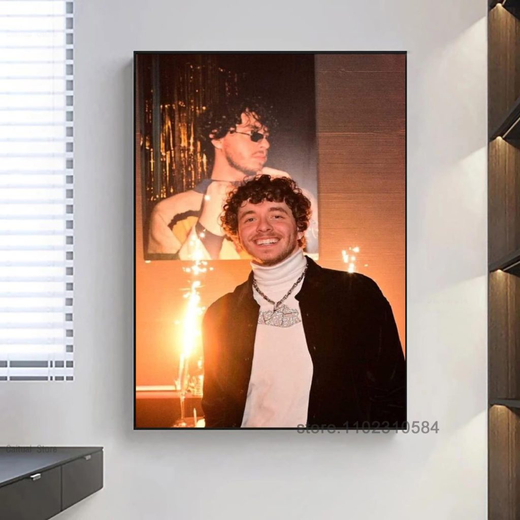 jack harlow poster Wall Art Canvas Posters Decoration Art Poster Personalized Gift Modern Family bedroom Painting 13 - Jack Harlow Shop