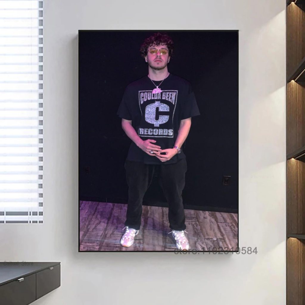 jack harlow poster Wall Art Canvas Posters Decoration Art Poster Personalized Gift Modern Family bedroom Painting 3 - Jack Harlow Shop