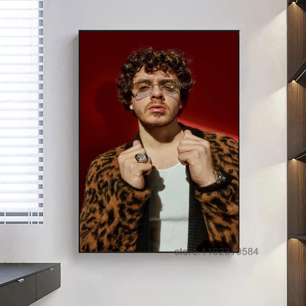 jack harlow poster Wall Art Canvas Posters Decoration Art Poster Personalized Gift Modern Family bedroom Painting 6 - Jack Harlow Shop