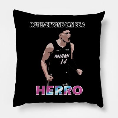 Tyler Herro Throw Pillow Official Cow Anime Merch