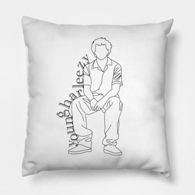 Young Harleezy Throw Pillow Official Cow Anime Merch