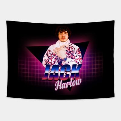 Jack Harlow Tour 2023 2024 New Style 80S Tapestry Official Cow Anime Merch