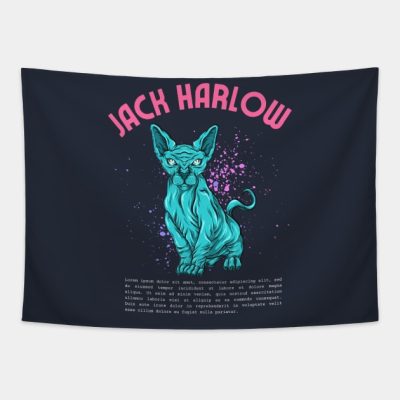 Jack Harlow Tapestry Official Cow Anime Merch