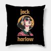 Women Listening To Jack Harlow Throw Pillow Official Cow Anime Merch