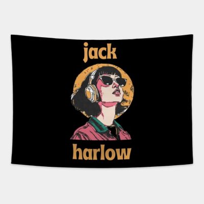 Women Listening To Jack Harlow Tapestry Official Cow Anime Merch