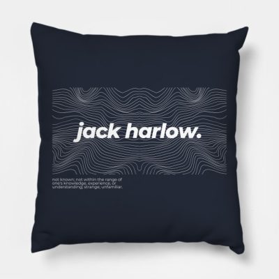 Jack Harlow Throw Pillow Official Cow Anime Merch