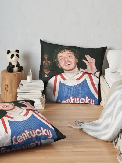 Jack Harlow Poster Poster, Gift For Boyfriend Poster Poster,Jack Harlow Lover Poster Poster Throw Pillow Official Cow Anime Merch