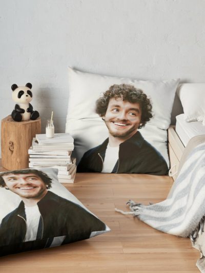 Jack Harlow Throw Pillow Official Cow Anime Merch