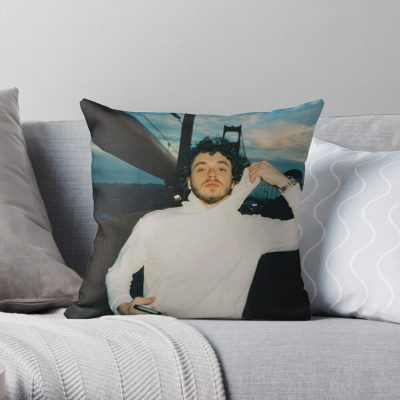 Jack Harlow Throw Pillow Official Cow Anime Merch