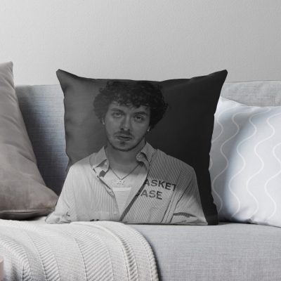 Jack Harlow Throw Pillow Official Cow Anime Merch