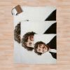 Smiling Throw Blanket Official Cow Anime Merch