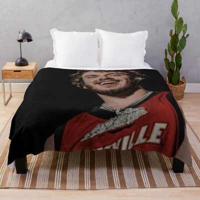 Jack Harlow Throw Blanket Official Cow Anime Merch