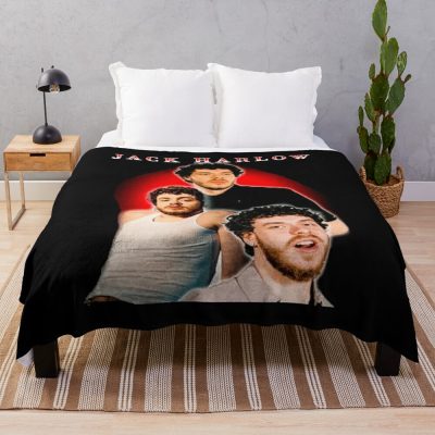 Jack Harlow Throw Blanket Official Cow Anime Merch