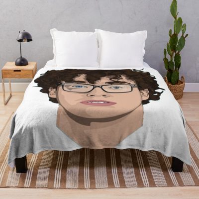 Jack Harlow Sticker Throw Blanket Official Cow Anime Merch