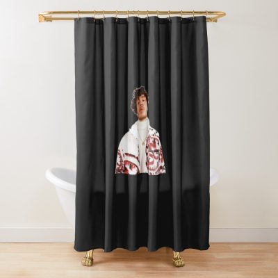 Jack Harlow Shower Curtain Official Cow Anime Merch