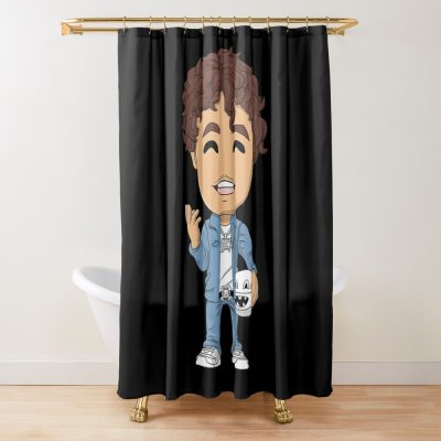 Gift For Women Jack Handsome Harlow Musician Cute Graphic Gifts Shower Curtain Official Cow Anime Merch