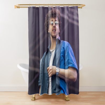 Jack Harlow Nail Tech Shower Curtain Official Cow Anime Merch