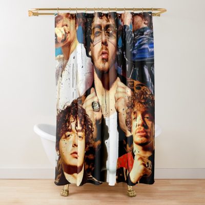 Jack Harlow Vintage 90'S Graphic Shower Curtain Official Cow Anime Merch