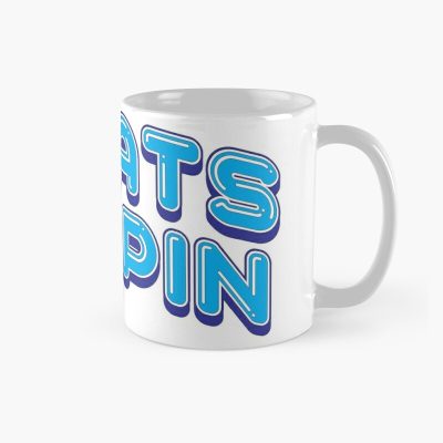 Whats Poppin Mug Official Cow Anime Merch